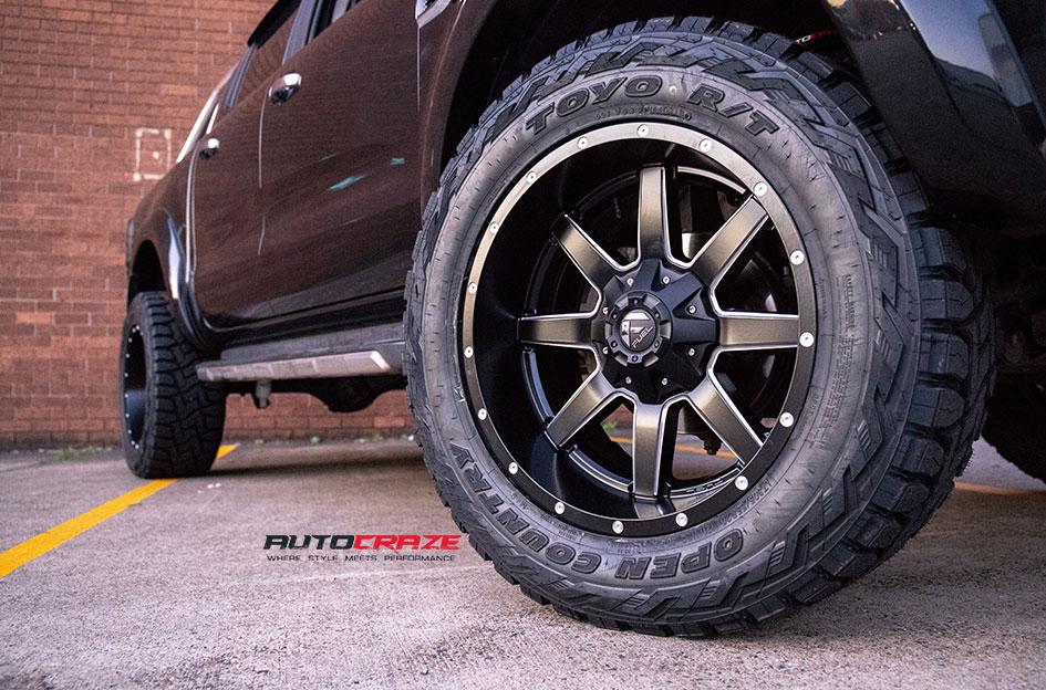 FORD RANGER MAVERICK GLOSS BLACK MILLED ACCENTS